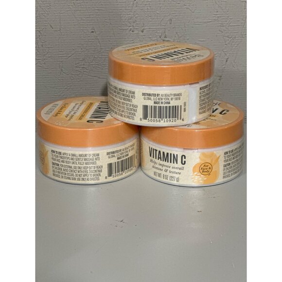 BeWell Vitamin C Cream 8 Oz Skincare Moisturizer For Improved Skin Tone & Textur - Picture 2 of 2